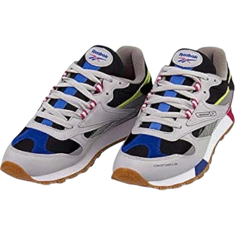 Reebok Classic Leather ATI Dad Sneakers DV5375 Grey Black Pink Lime Men’s Sz 11